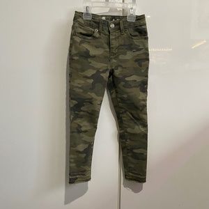 Girls Camo Jeggings Size 6